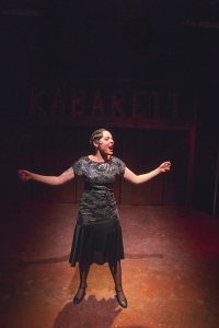 Laura as Sally Bowles in Cabaret--Photo by Brian Bieschke